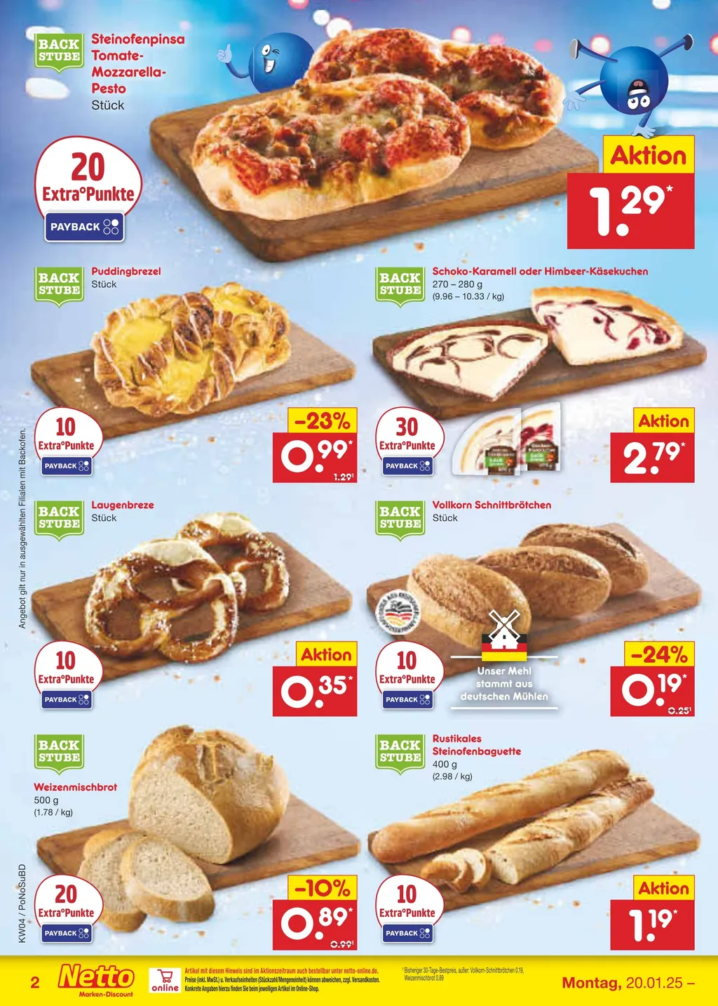 Netto Marken-Discount Prospekt ab 20.01.2025 (Montag)