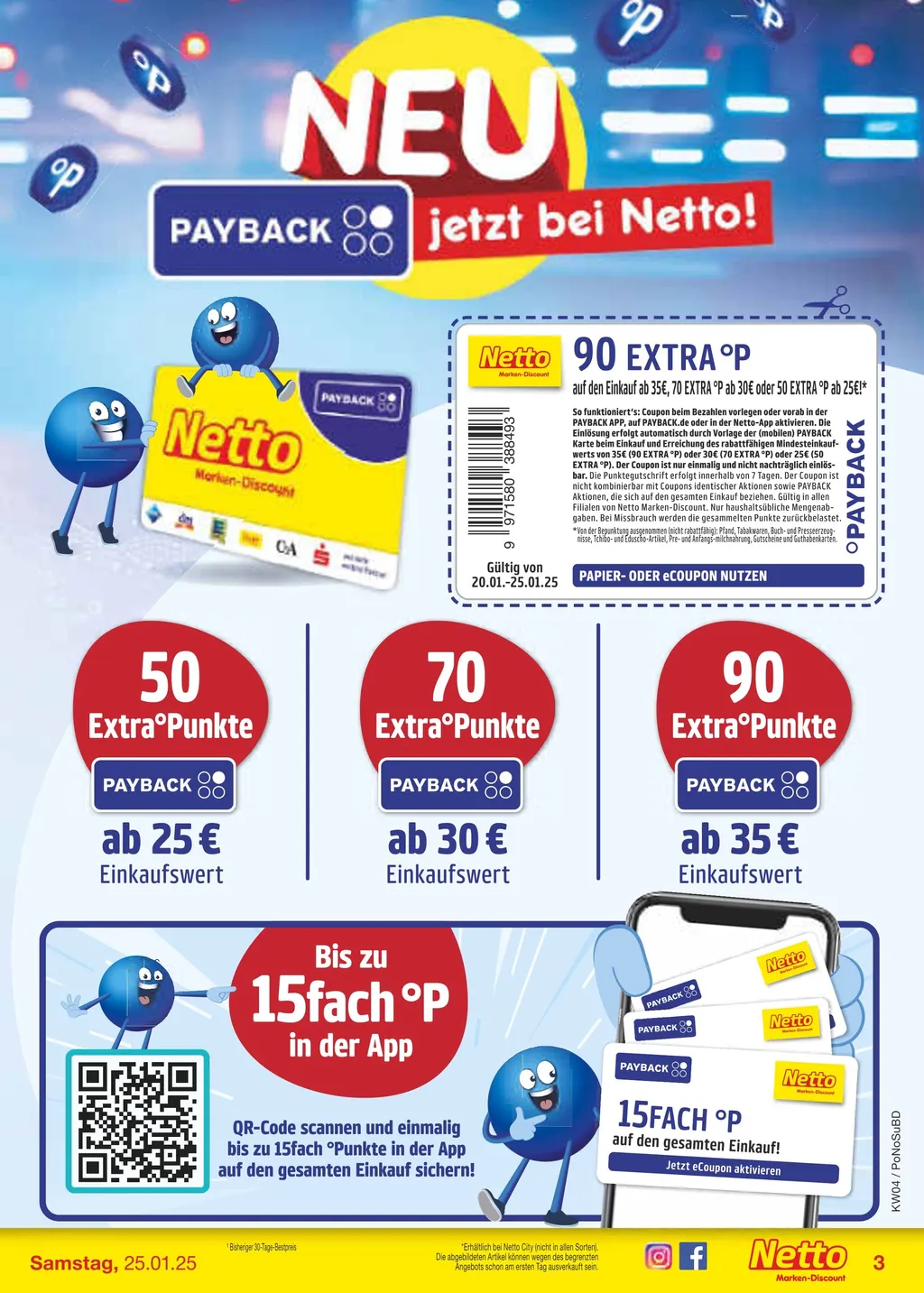 Netto Marken-Discount Prospekt ab 20.01.2025 (Montag)