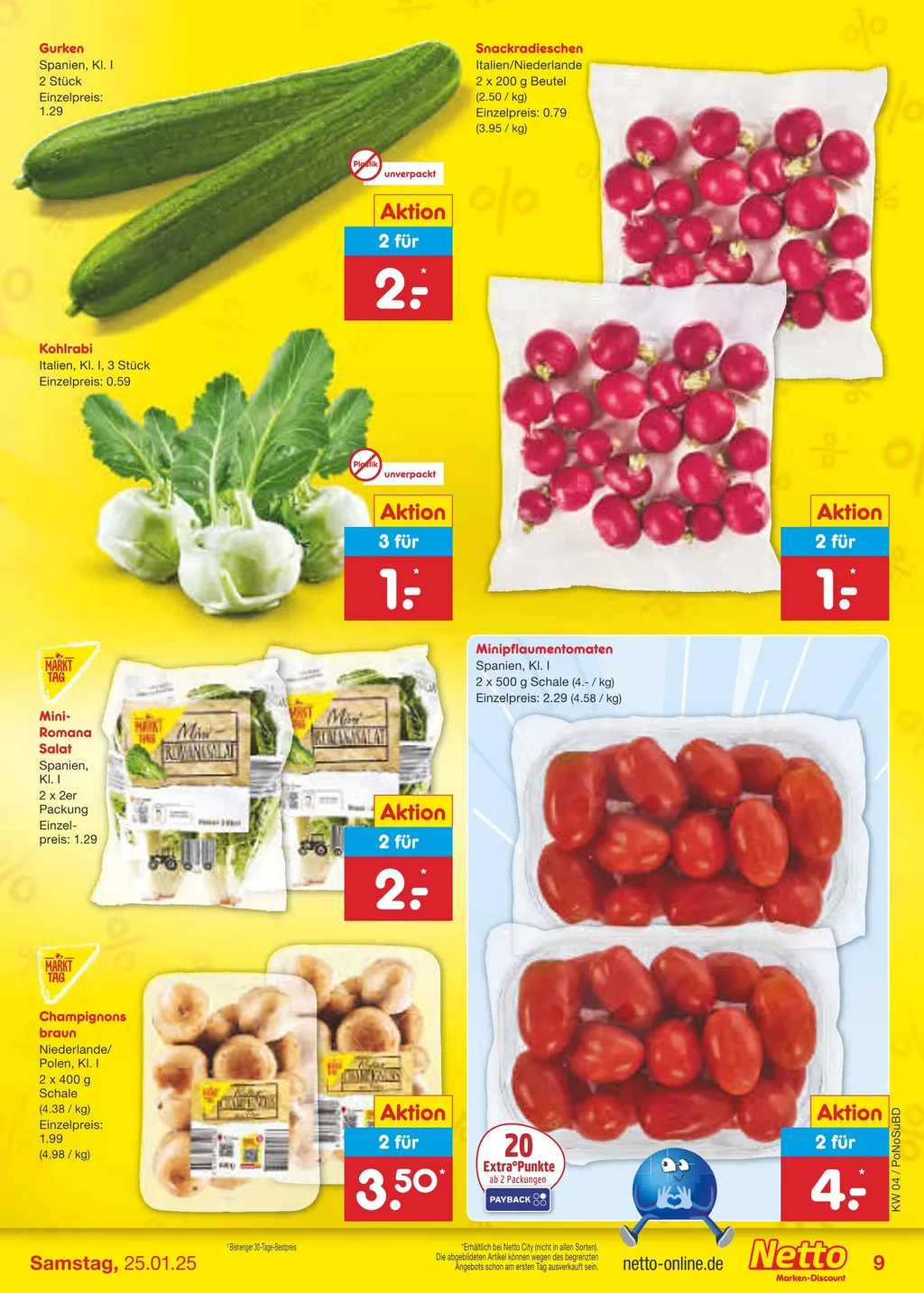 Netto Marken-Discount Prospekt ab 20.01.2025 (Montag)