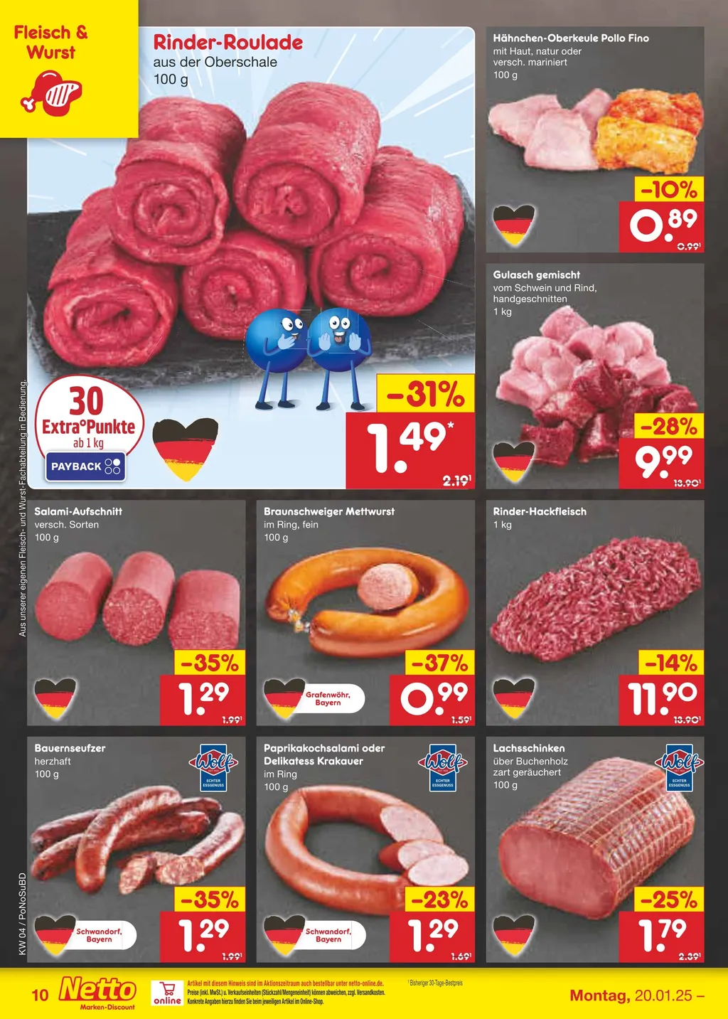 Netto Marken-Discount Prospekt ab 20.01.2025 (Montag)