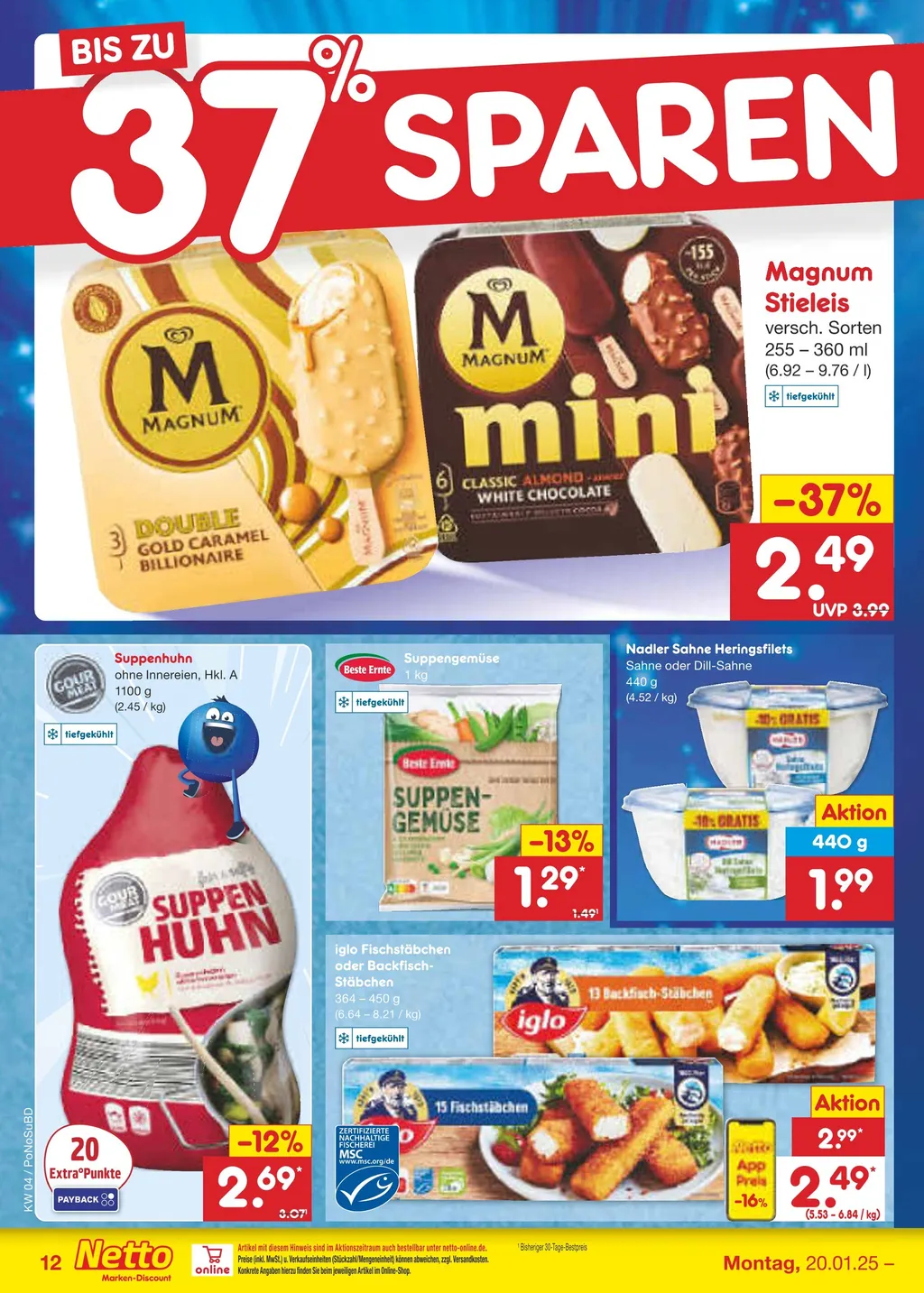 Netto Marken-Discount Prospekt ab 20.01.2025 (Montag)