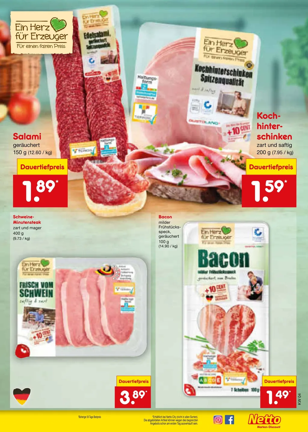 Netto Marken-Discount Prospekt ab 20.01.2025 (Montag)