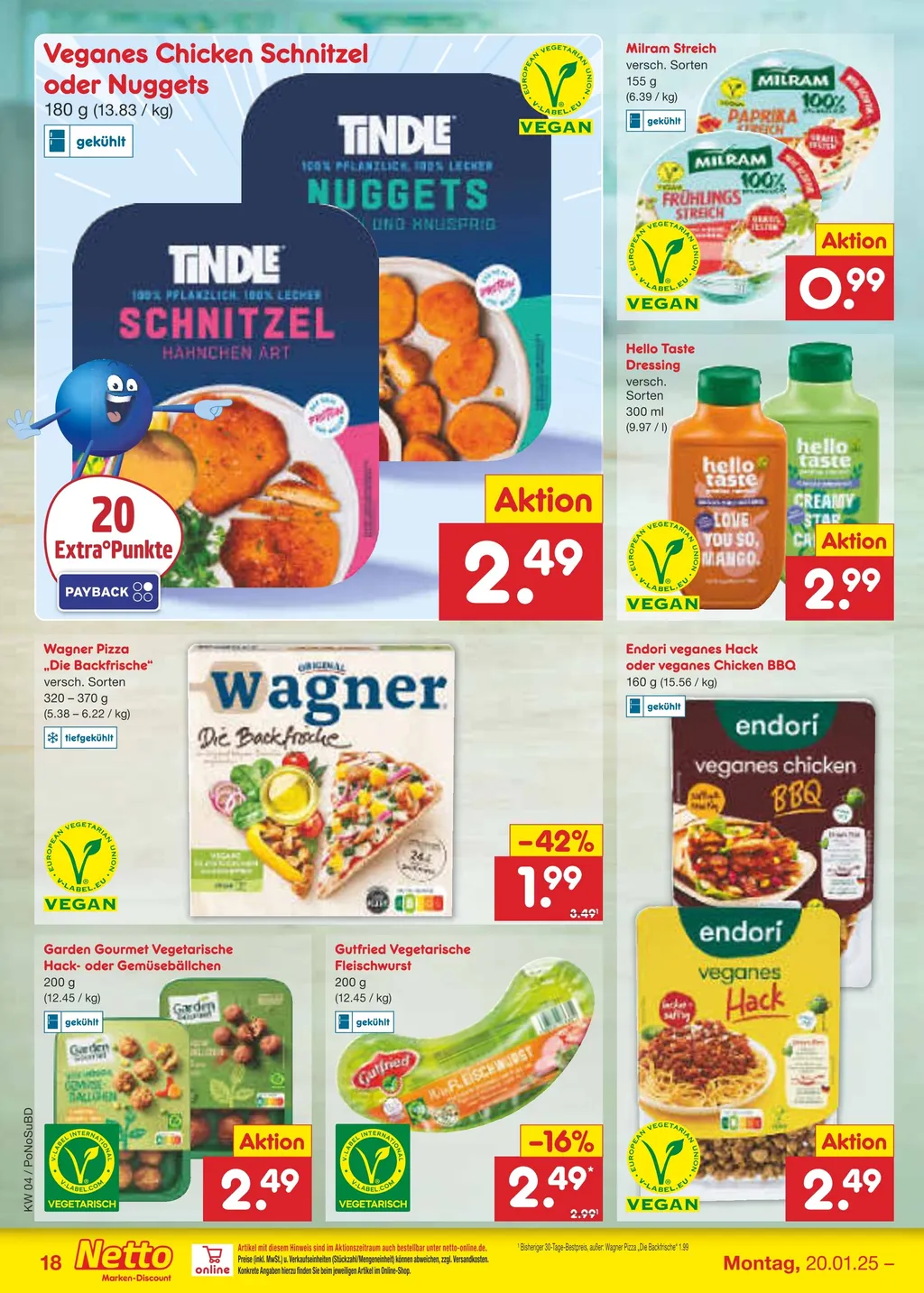 Netto Marken-Discount Prospekt ab 20.01.2025 (Montag)