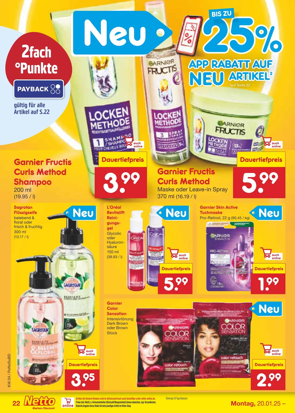 Netto Marken-Discount Prospekt ab 20.01.2025 (Montag)