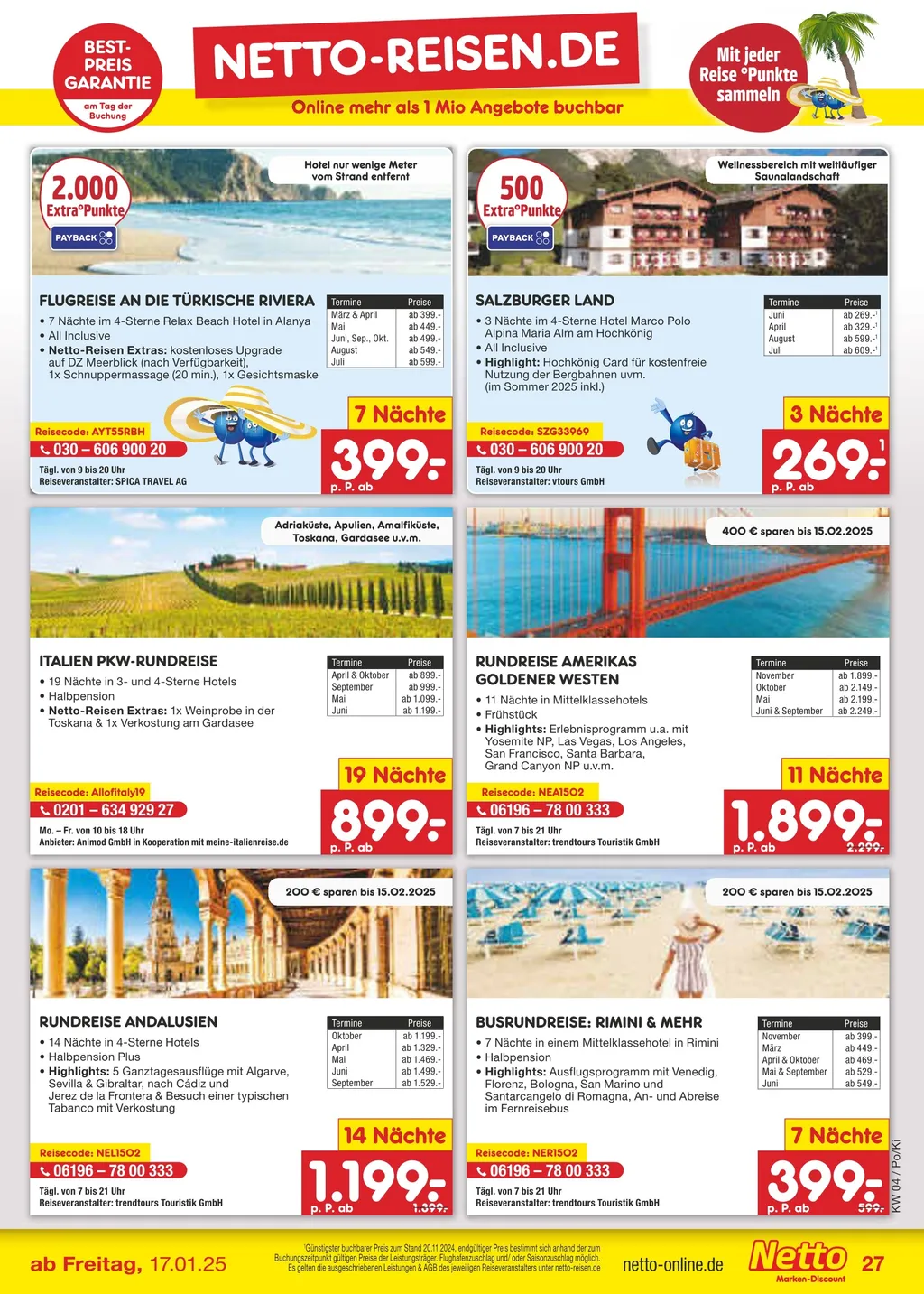 Netto Marken-Discount Prospekt ab 20.01.2025 (Montag)