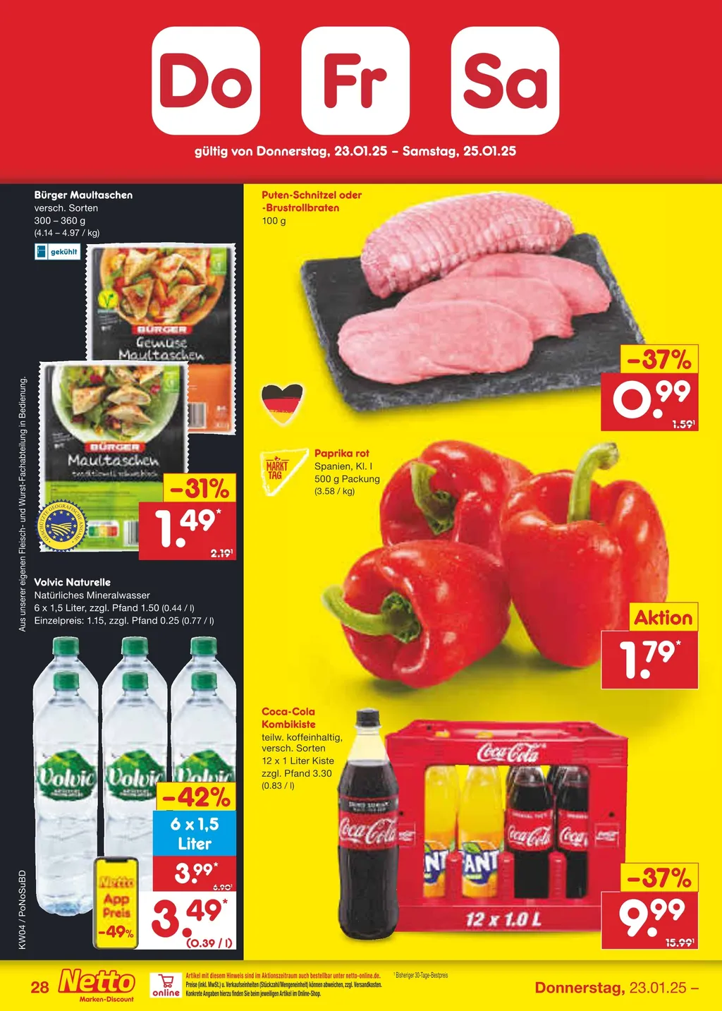 Netto Marken-Discount Prospekt ab 20.01.2025 (Montag)