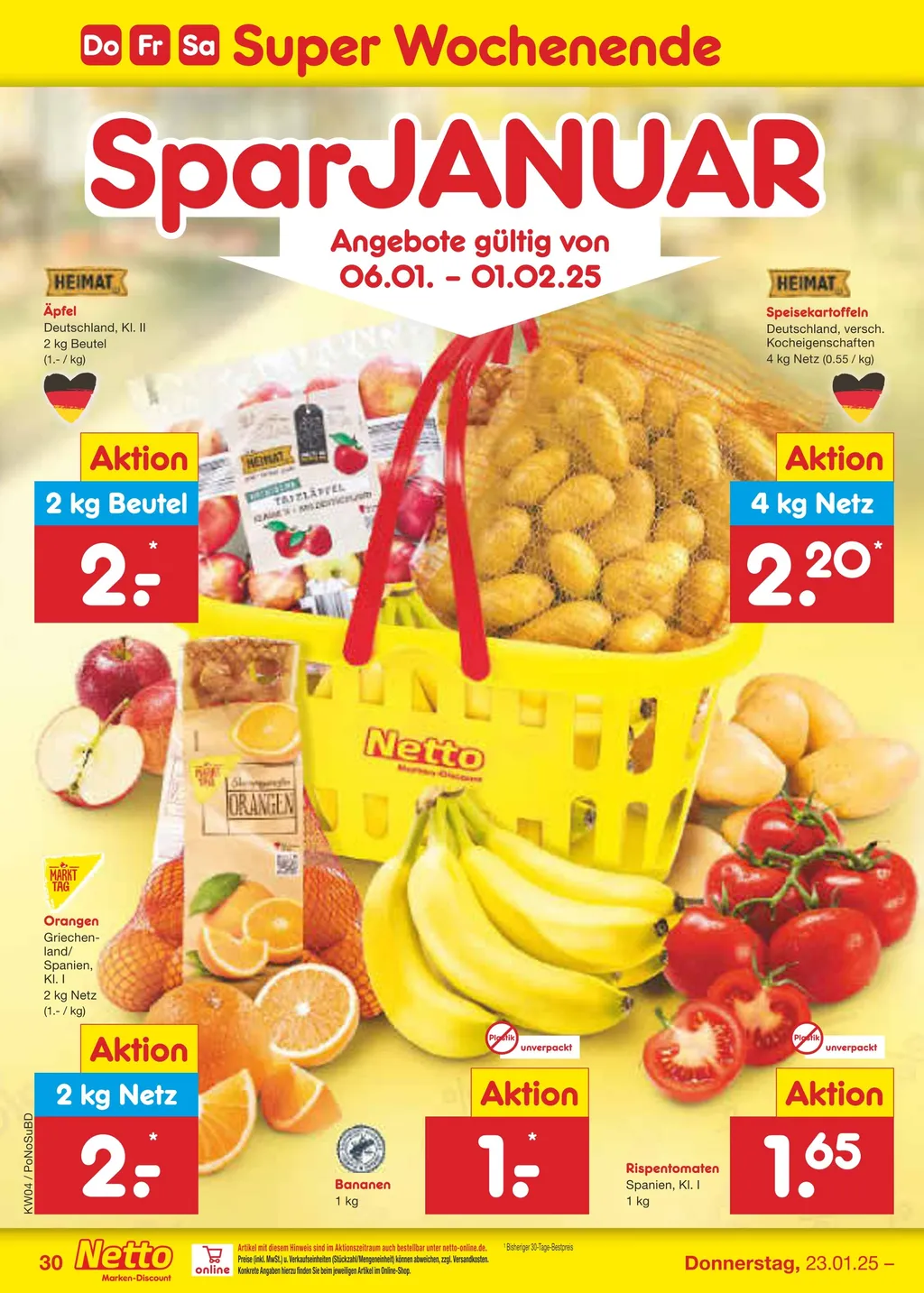 Netto Marken-Discount Prospekt ab 20.01.2025 (Montag)