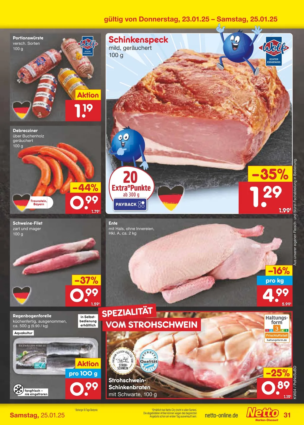 Netto Marken-Discount Prospekt ab 20.01.2025 (Montag)