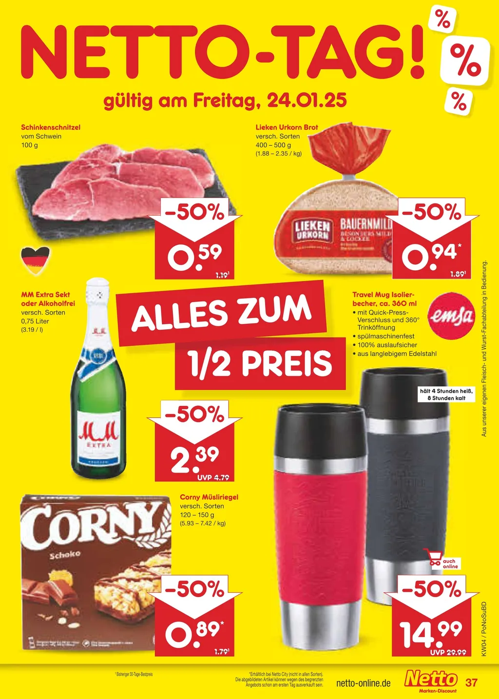 Netto Marken-Discount Prospekt ab 20.01.2025 (Montag)