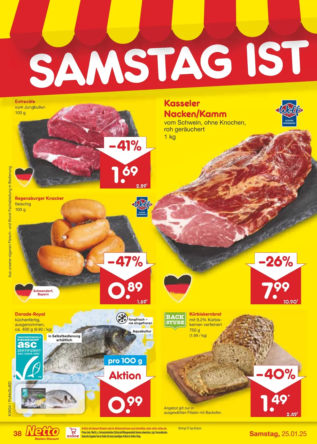 Netto Marken-Discount Prospekt ab 20.01.2025 (Montag)