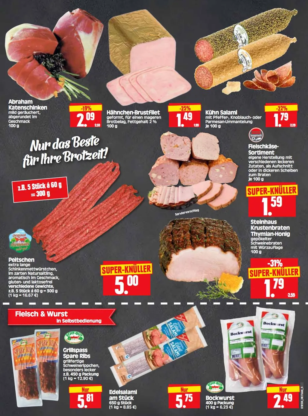 Edeka Herkules Prospekt ab 20.01.2025 Montag