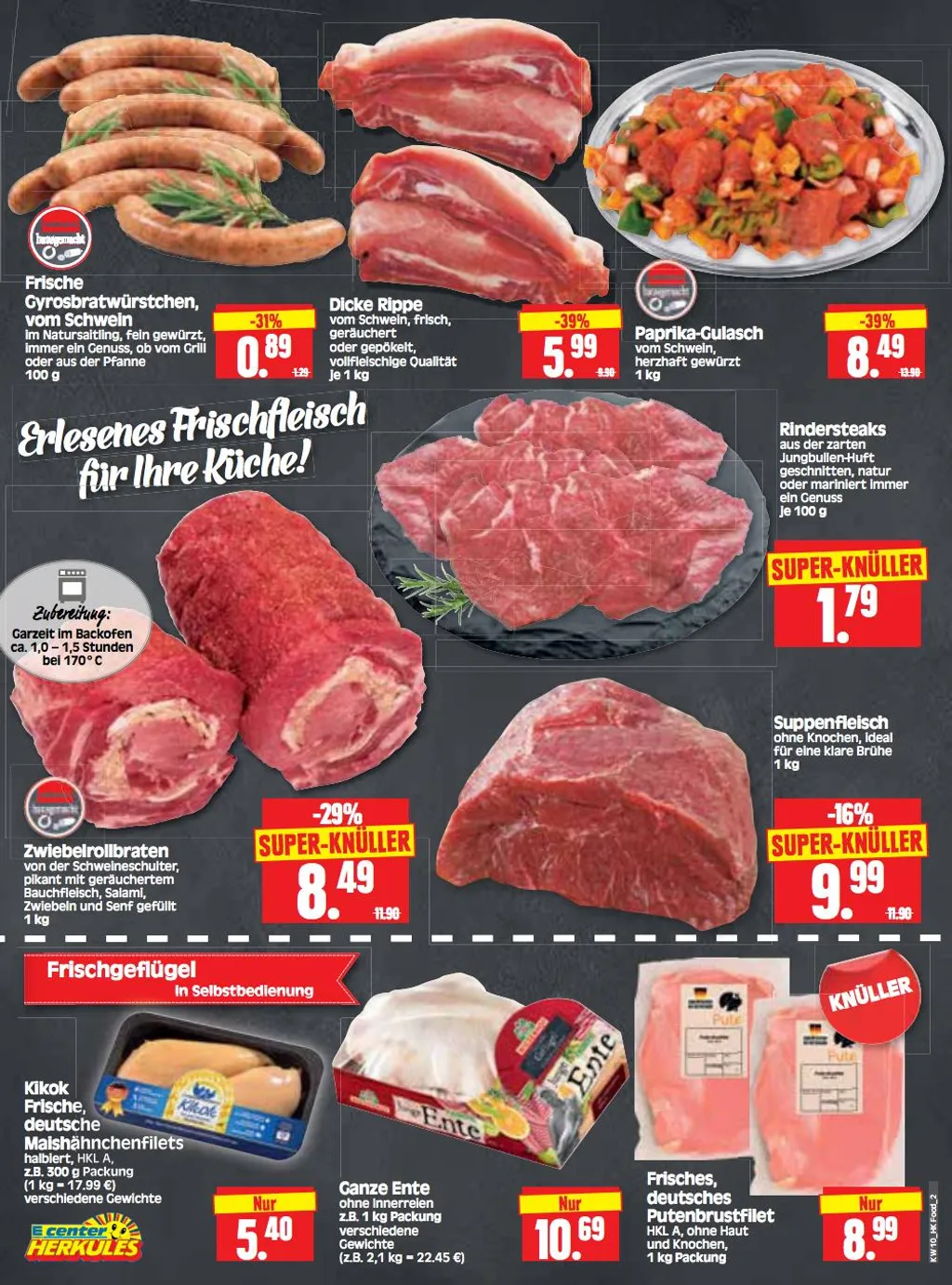 Edeka Herkules Prospekt ab 03.03.2025 Montag