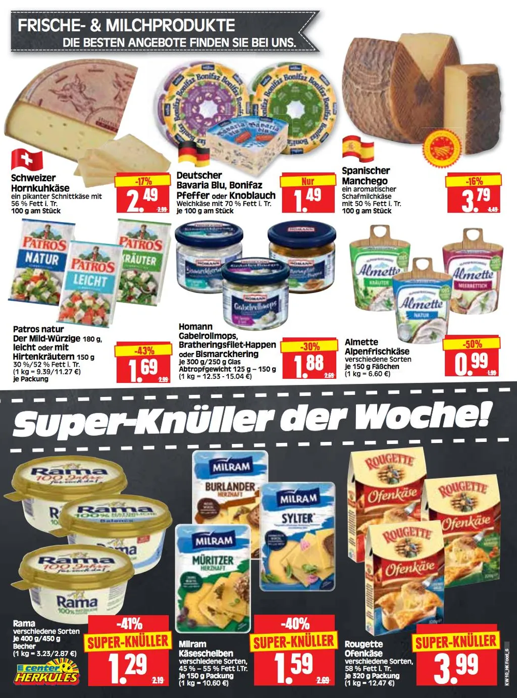 Edeka Herkules Prospekt ab 03.03.2025 Montag