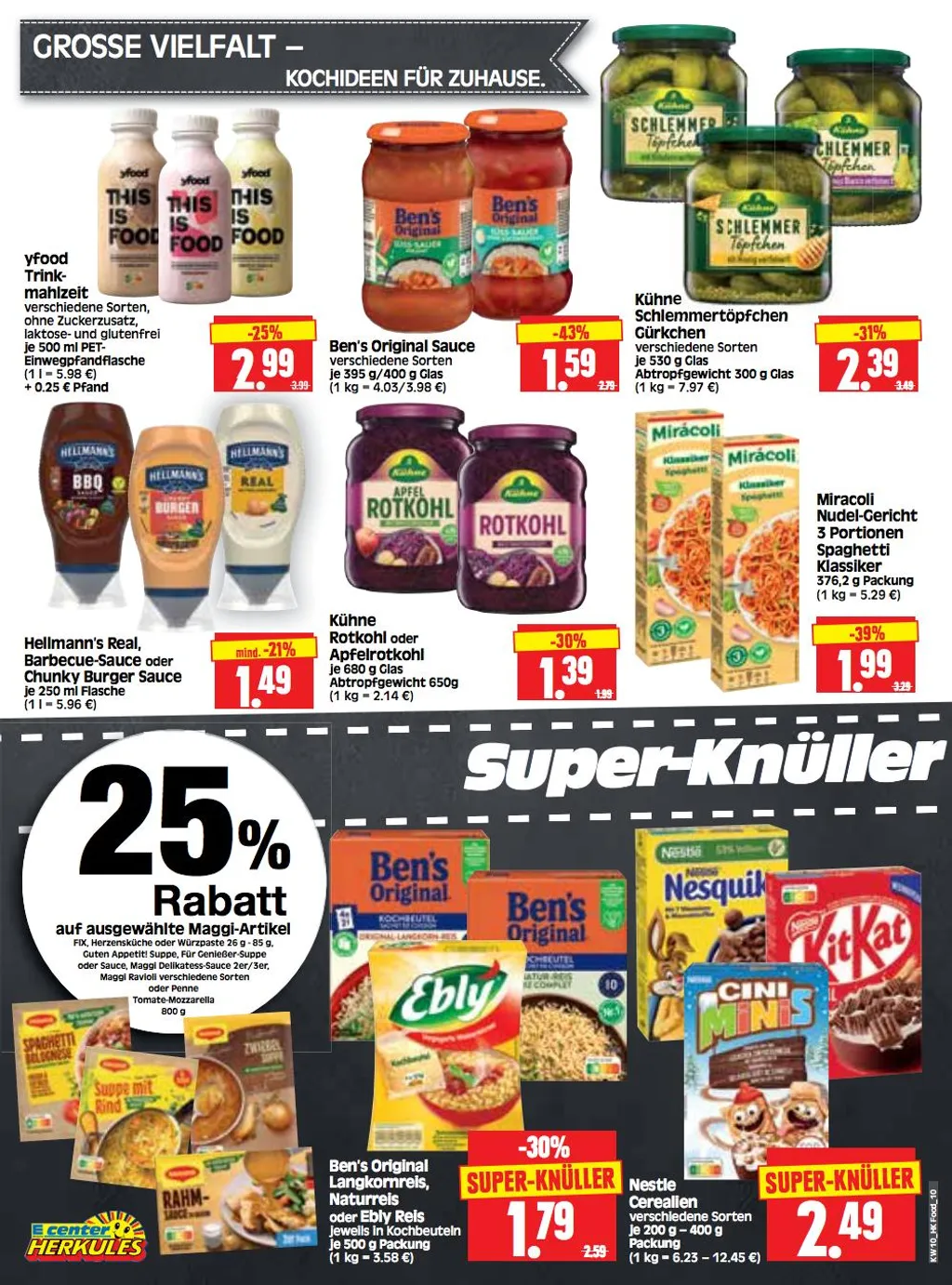 Edeka Herkules Prospekt ab 03.03.2025 Montag