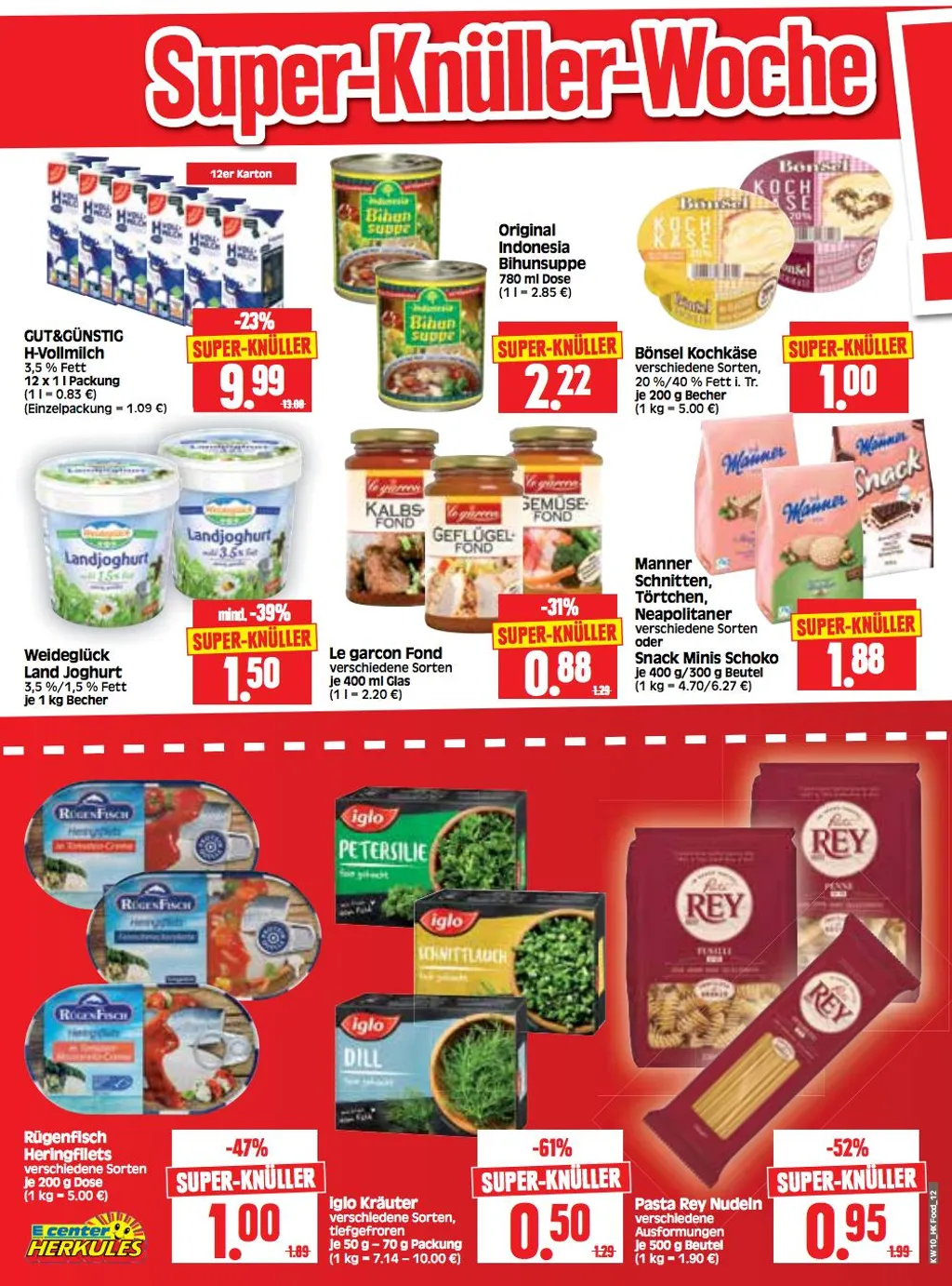 Edeka Herkules Prospekt ab 03.03.2025 Montag