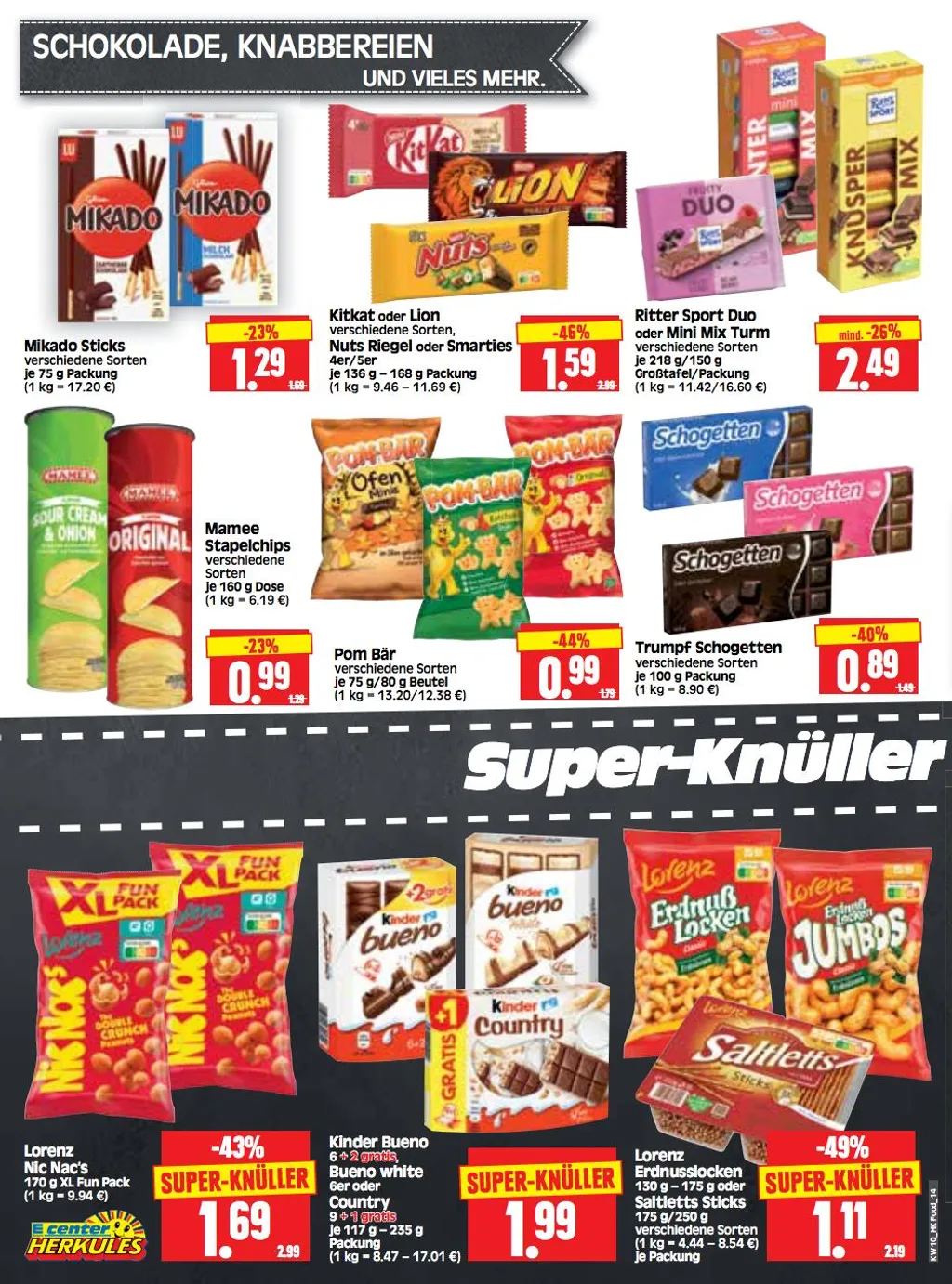 Edeka Herkules Prospekt ab 03.03.2025 Montag