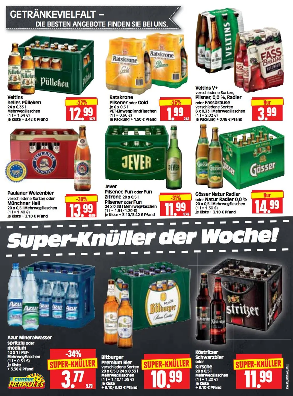 Edeka Herkules Prospekt ab 03.03.2025 Montag