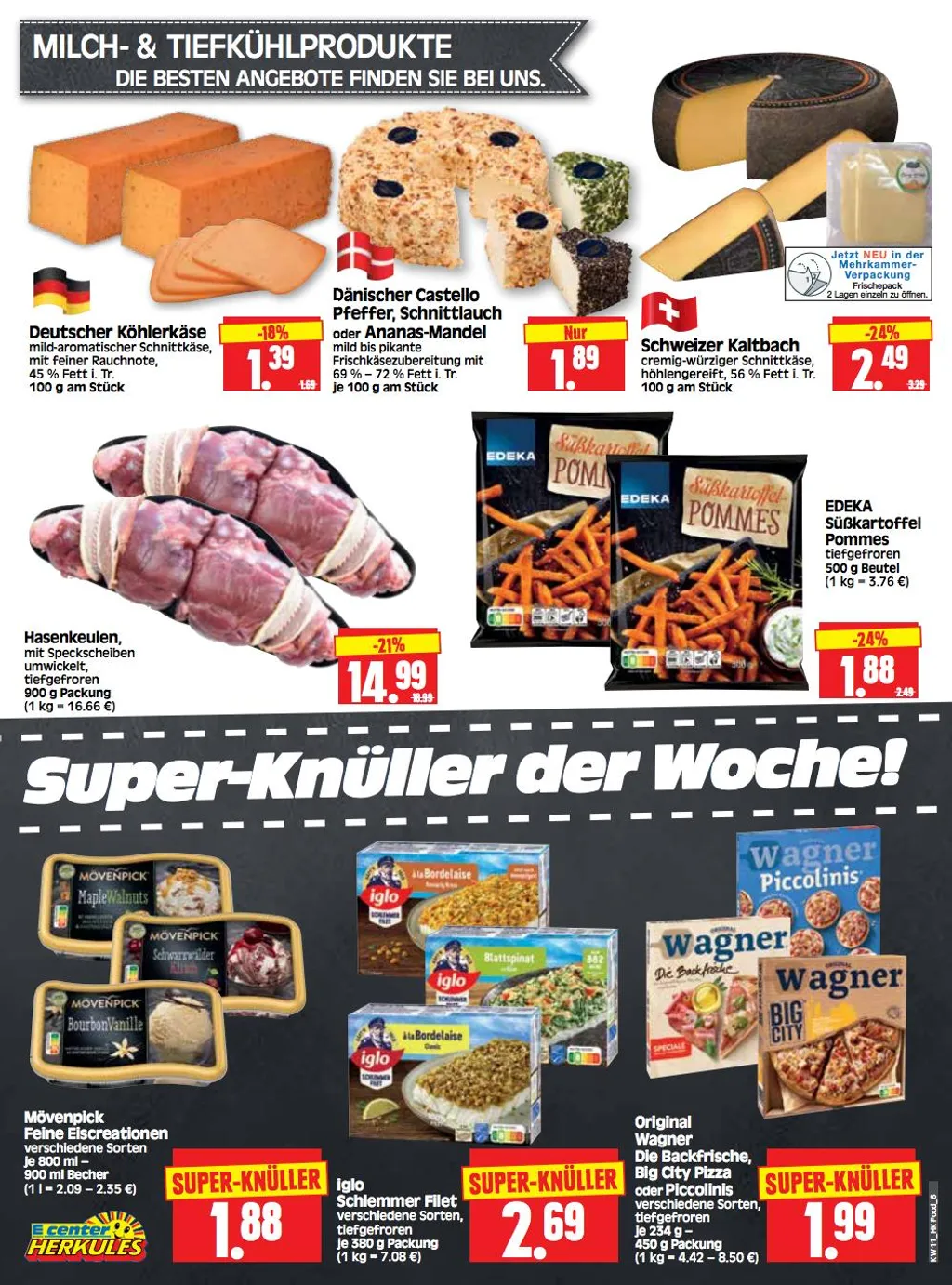 Edeka Herkules Prospekt ab 10.03.2025 Montag