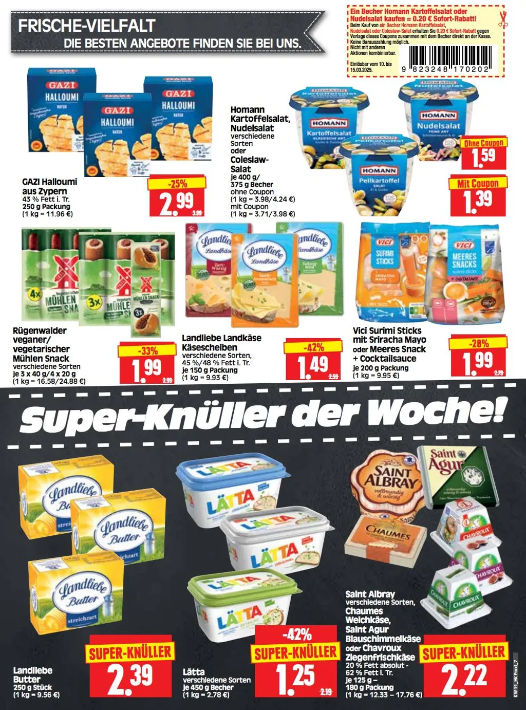 Edeka Herkules Prospekt ab 10.03.2025 Montag