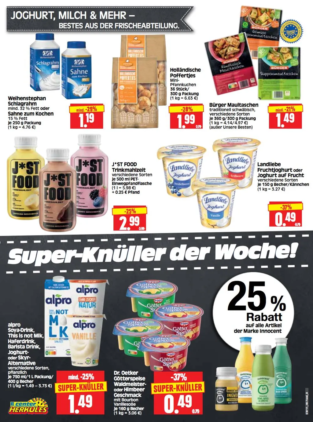 Edeka Herkules Prospekt ab 10.03.2025 Montag