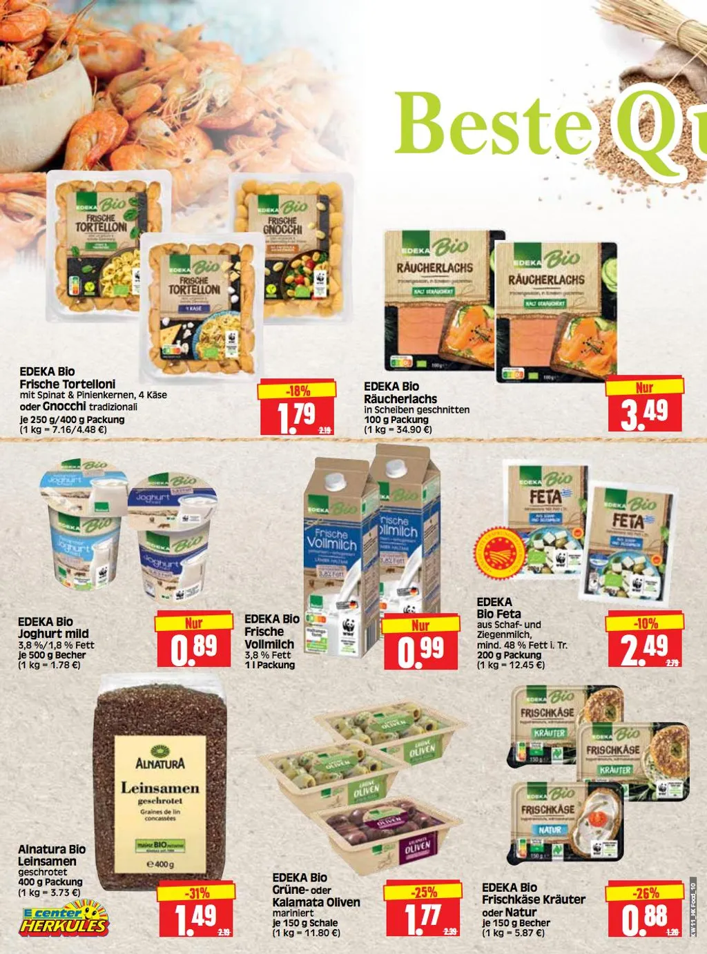 Edeka Herkules Prospekt ab 10.03.2025 Montag