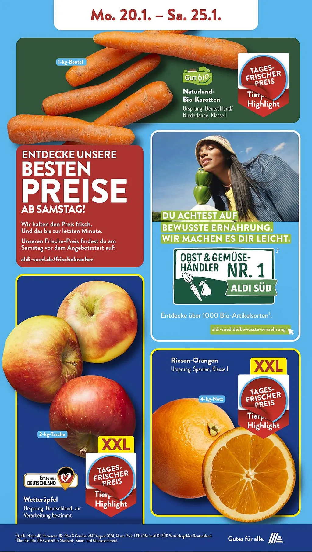 Aldi Süd Prospekt ab 20.01.2025 (Montag)