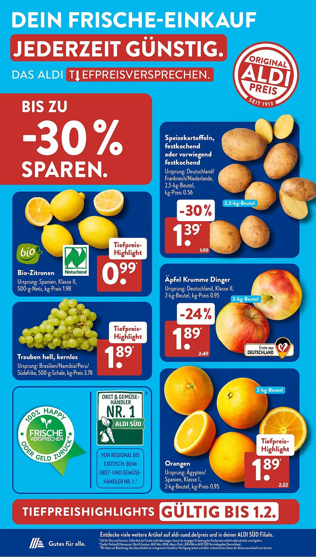 Aldi Süd Prospekt ab 20.01.2025 (Montag)