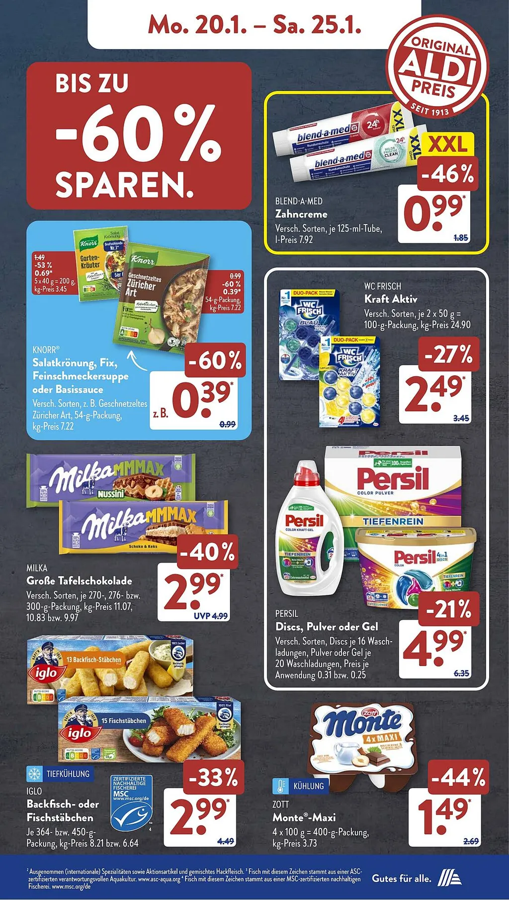 Aldi Süd Prospekt ab 20.01.2025 (Montag)