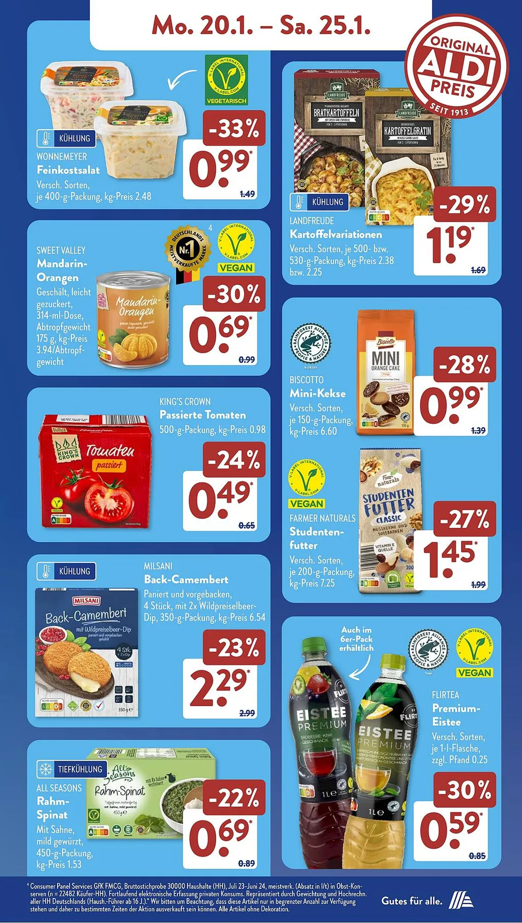 Aldi Süd Prospekt ab 20.01.2025 (Montag)