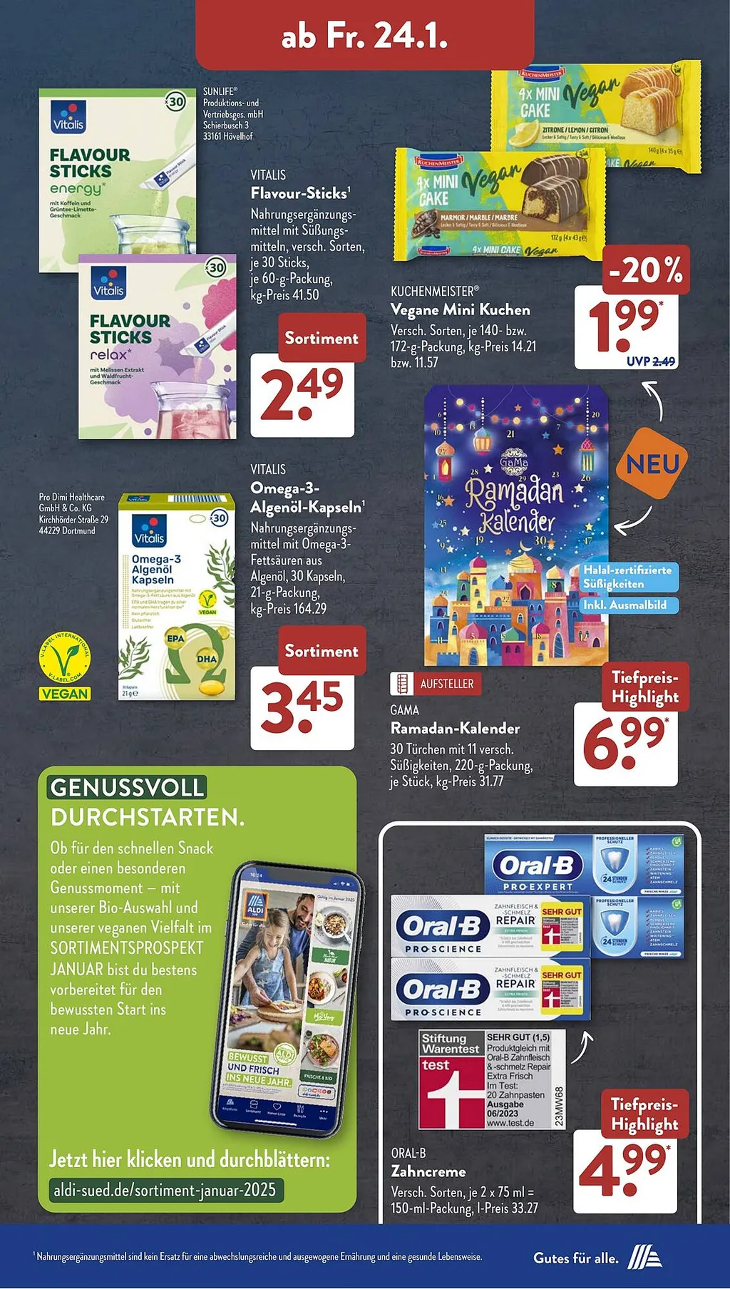 Aldi Süd Prospekt ab 20.01.2025 (Montag)