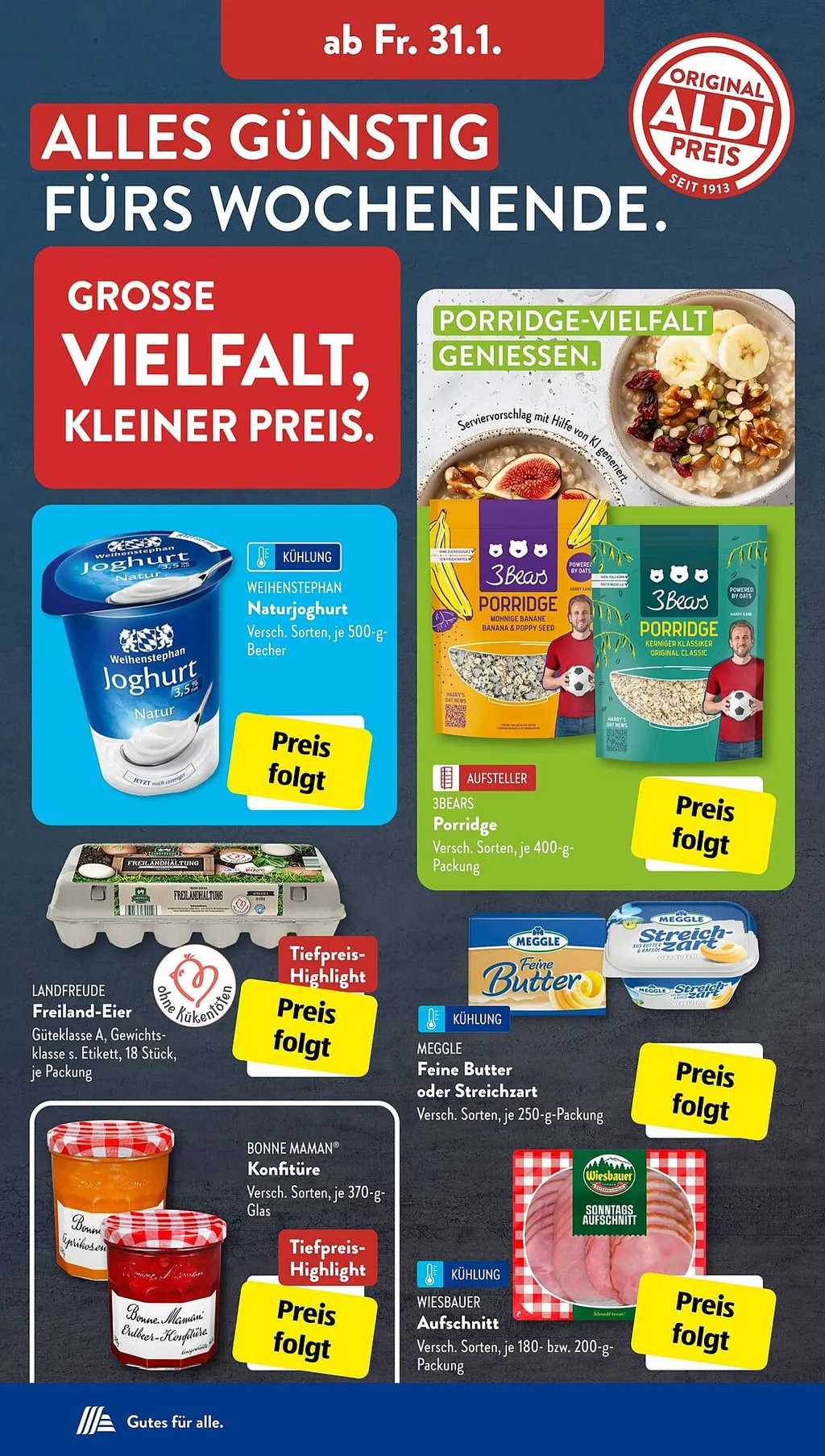 Aldi Süd Prospekt ab 27.01.2025 (Montag)