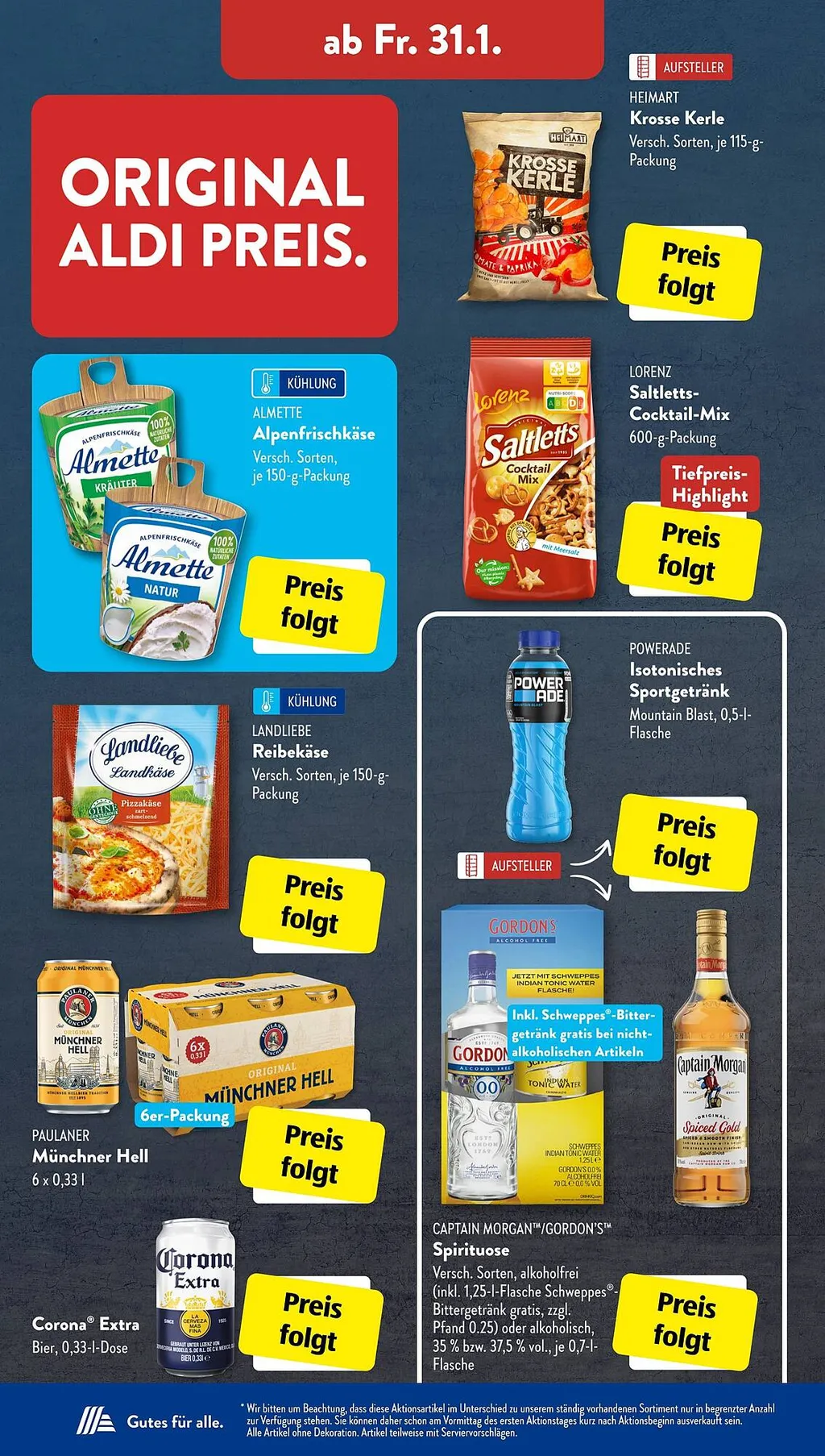 Aldi Süd Prospekt ab 27.01.2025 (Montag)