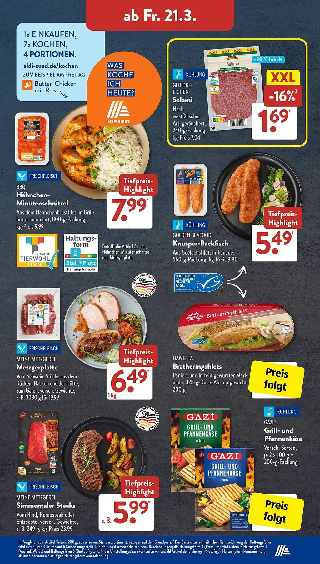 Aldi Süd Prospekt ab 17.03.2025 (Montag)