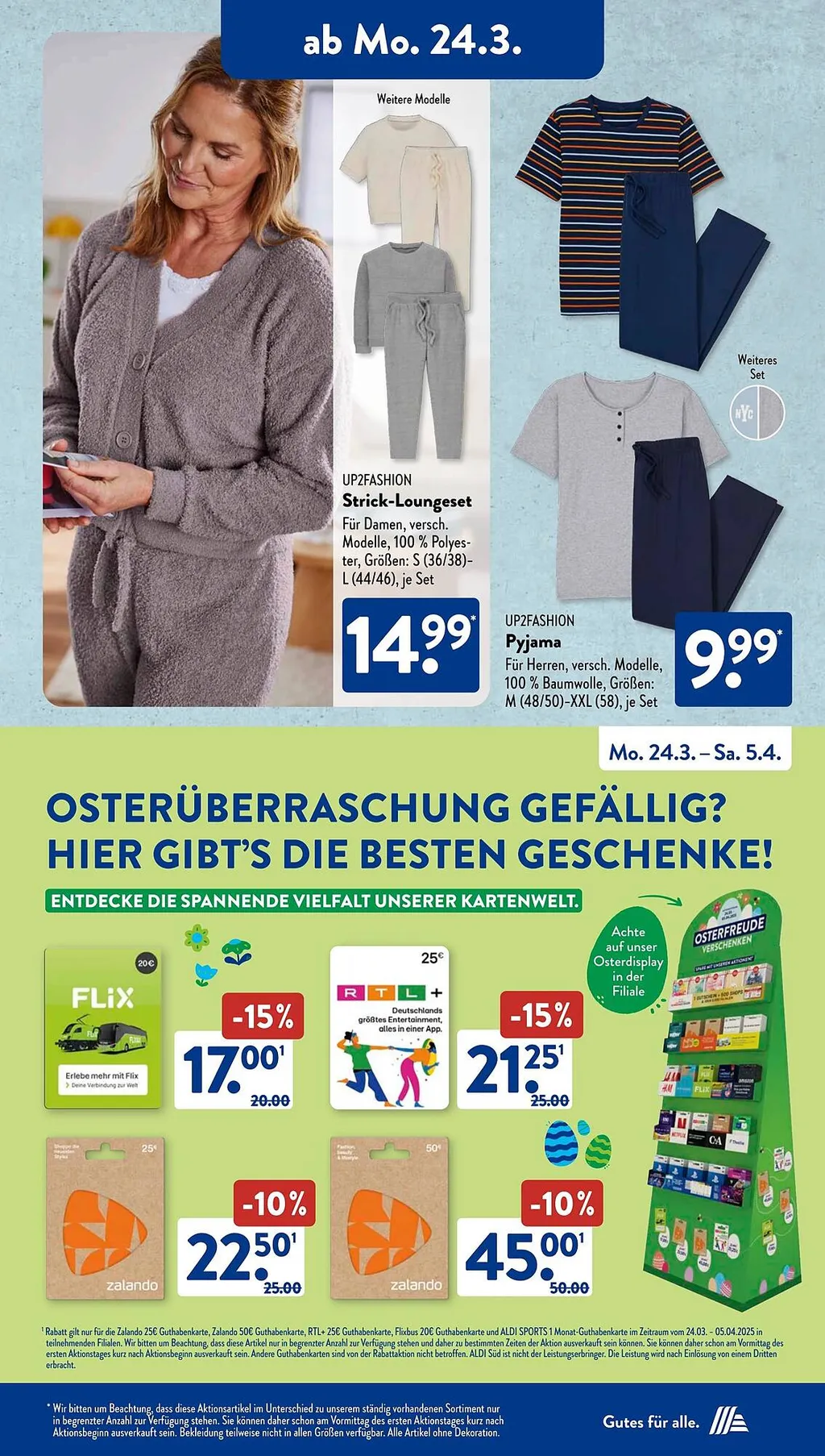 Aldi Süd Prospekt ab 24.03.2025 (Montag)