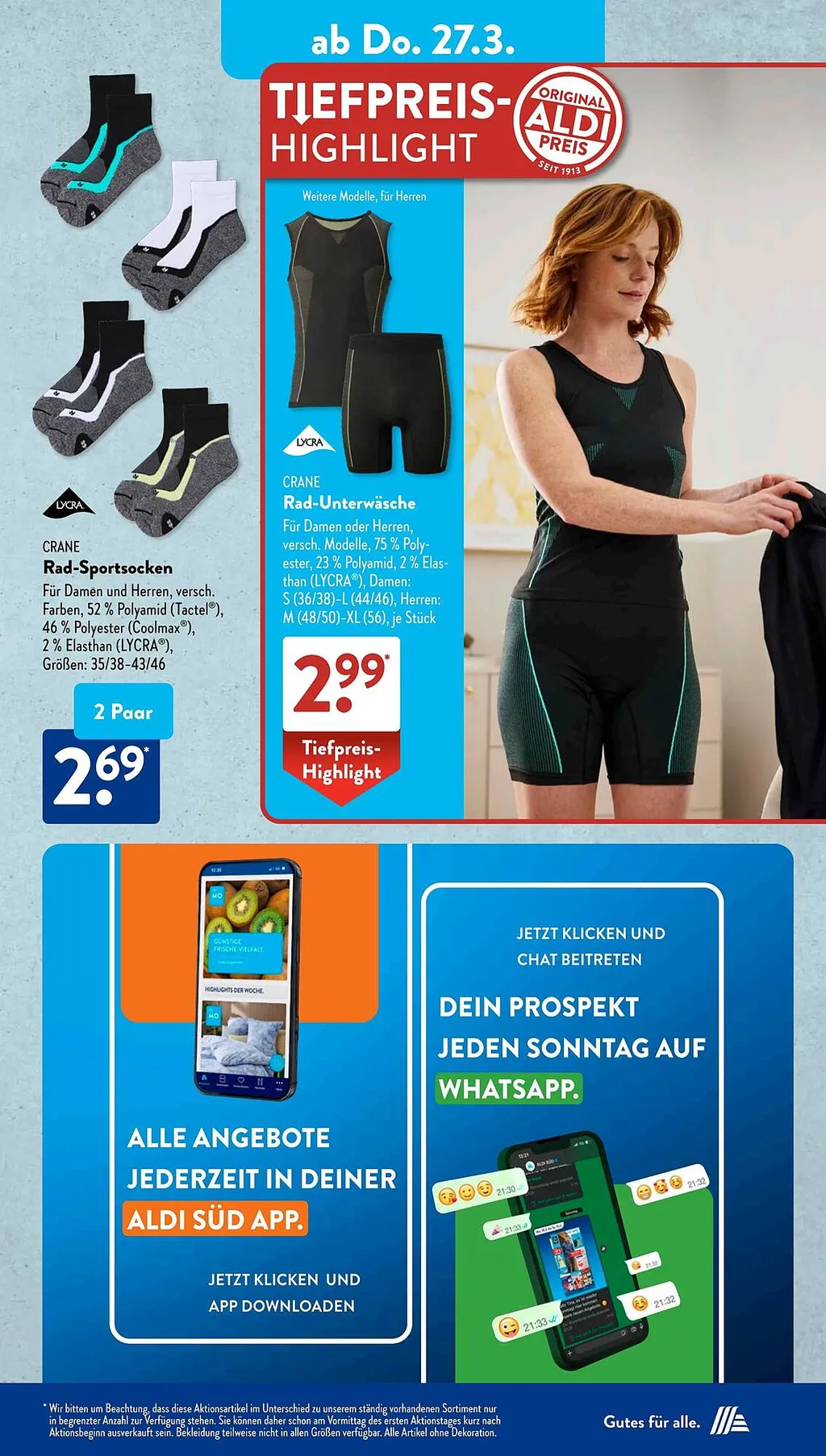 Aldi Süd Prospekt ab 24.03.2025 (Montag)