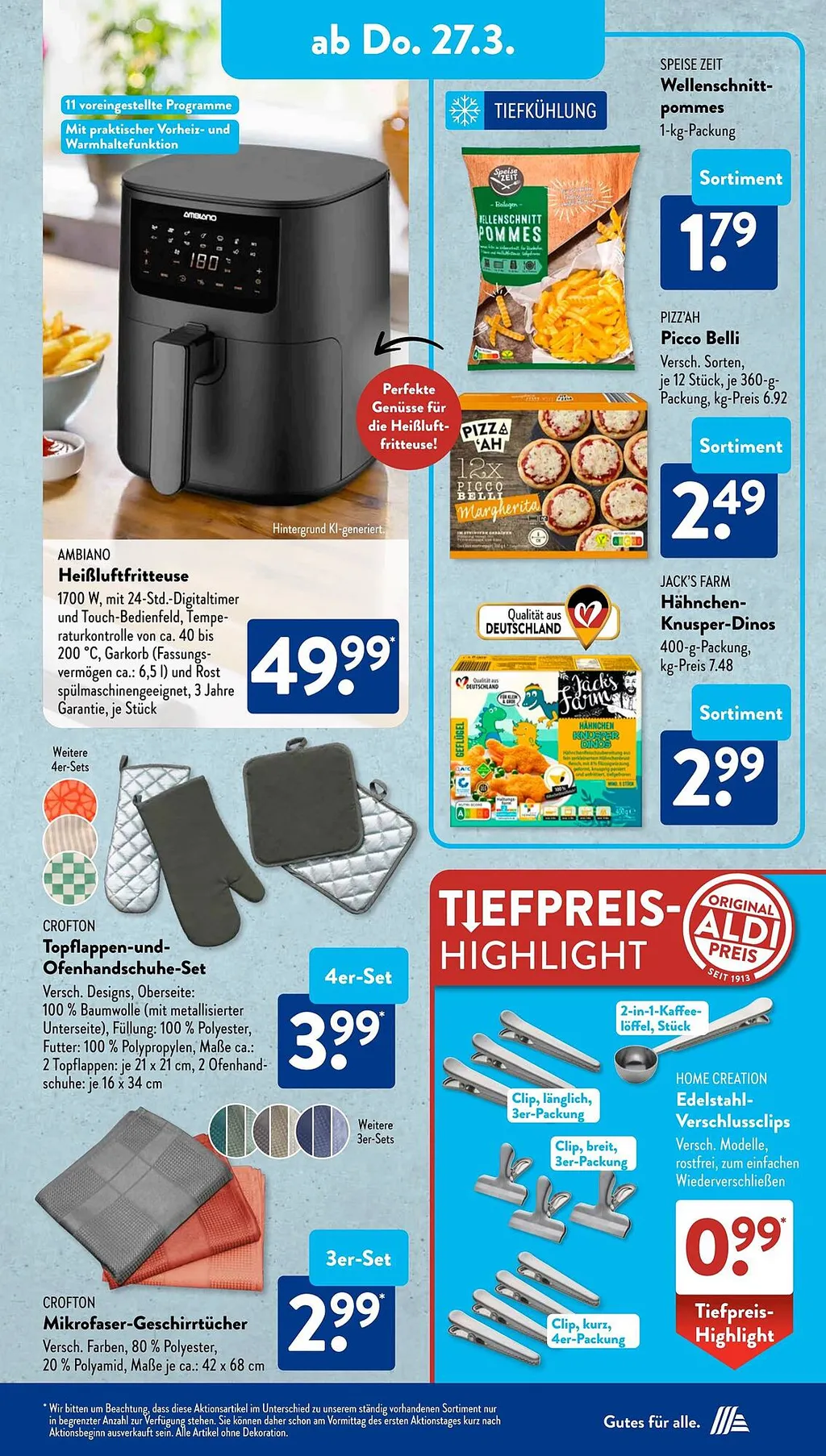 Aldi Süd Prospekt ab 24.03.2025 (Montag)