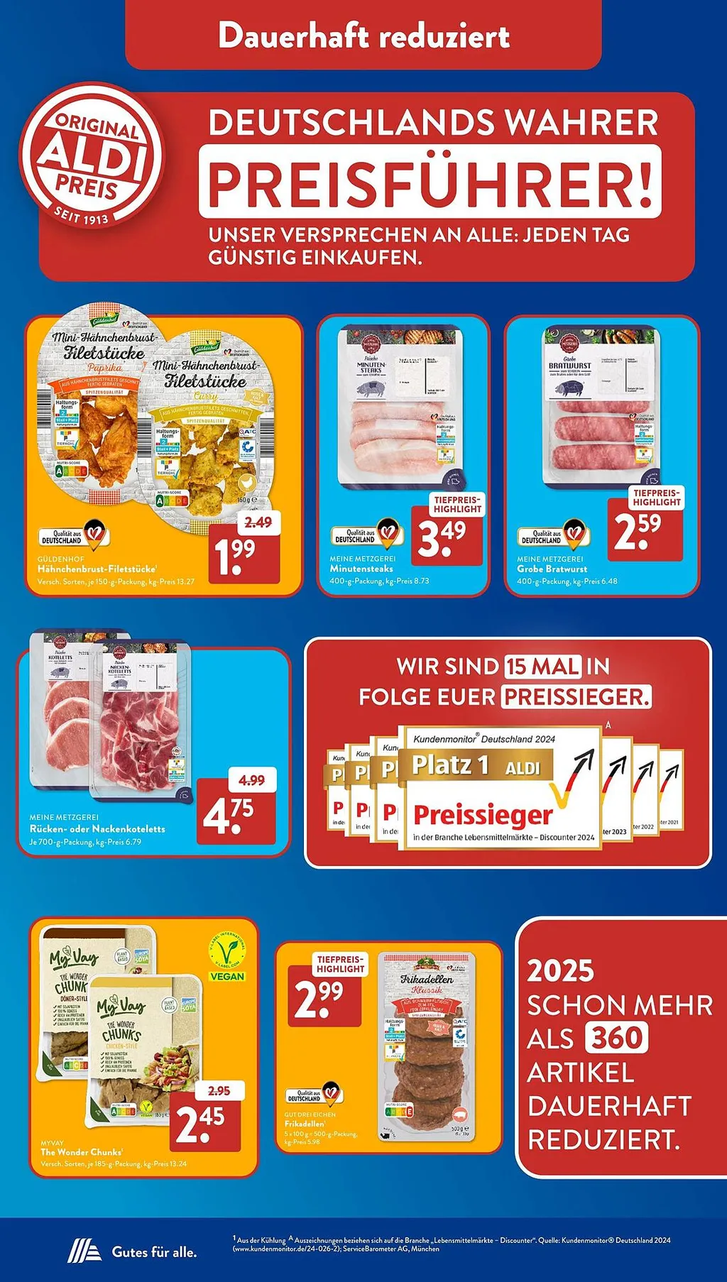 Aldi Süd Prospekt ab 24.03.2025 (Montag)