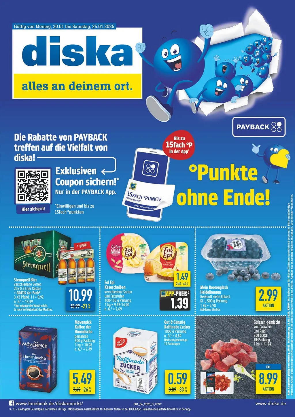 diska Prospekt ab 20.01.2025 (Montag)