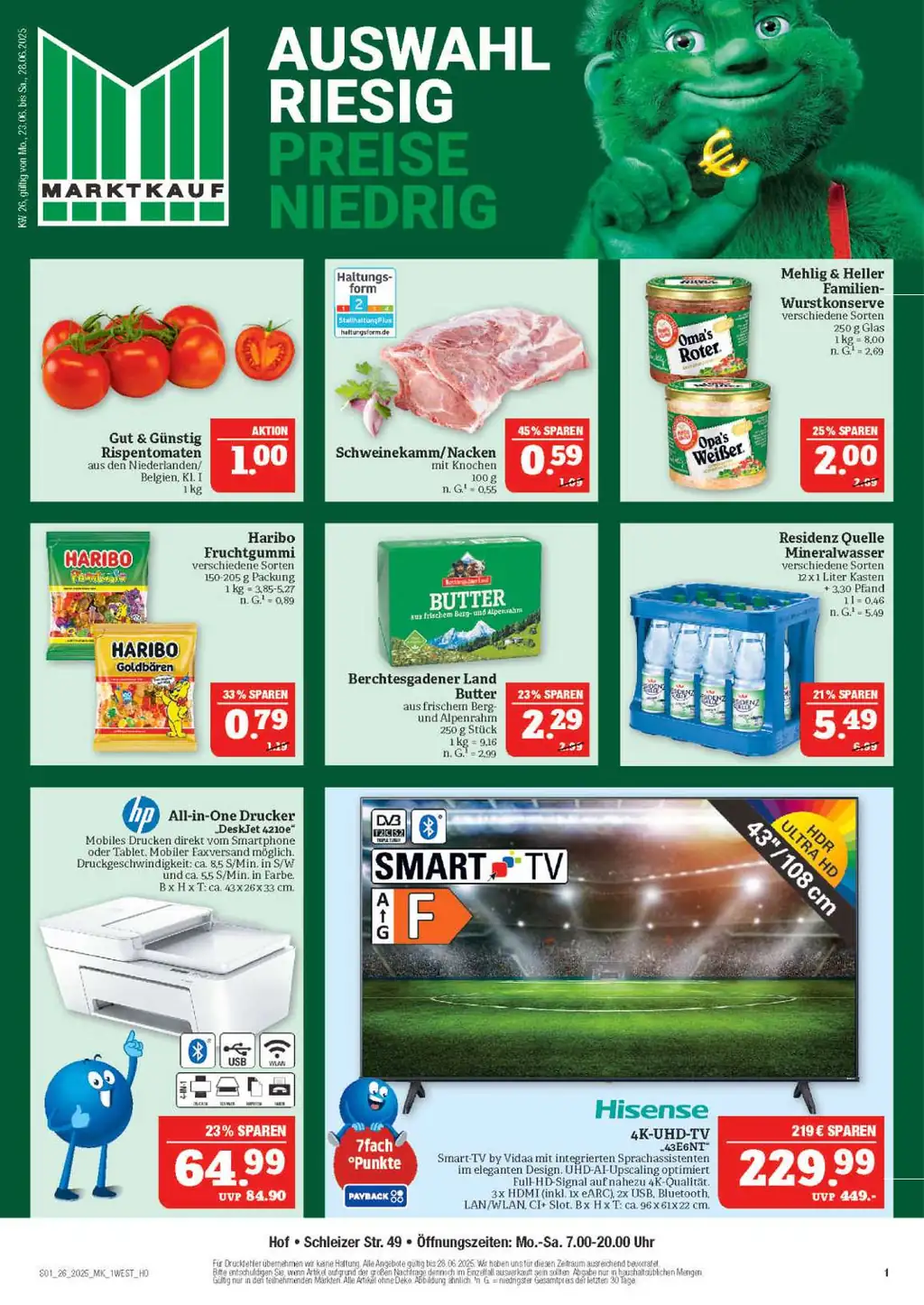 MARKTKAUF Prospekt Angebote - Sayfa 1 / 44