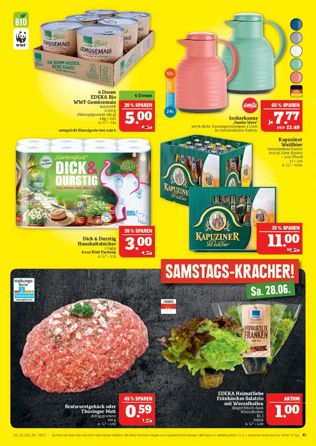 MARKTKAUF Prospekt Angebote - Sayfa 1 / 44