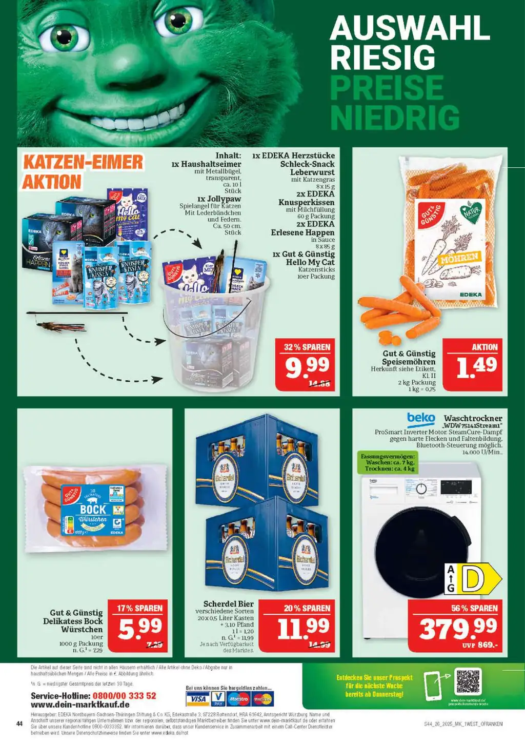 MARKTKAUF Prospekt Angebote - Sayfa 2 / 44
