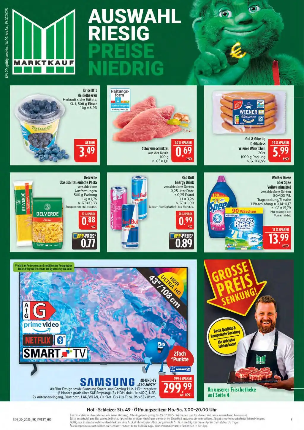 MARKTKAUF Prospekt - Sayfa 1 / 46