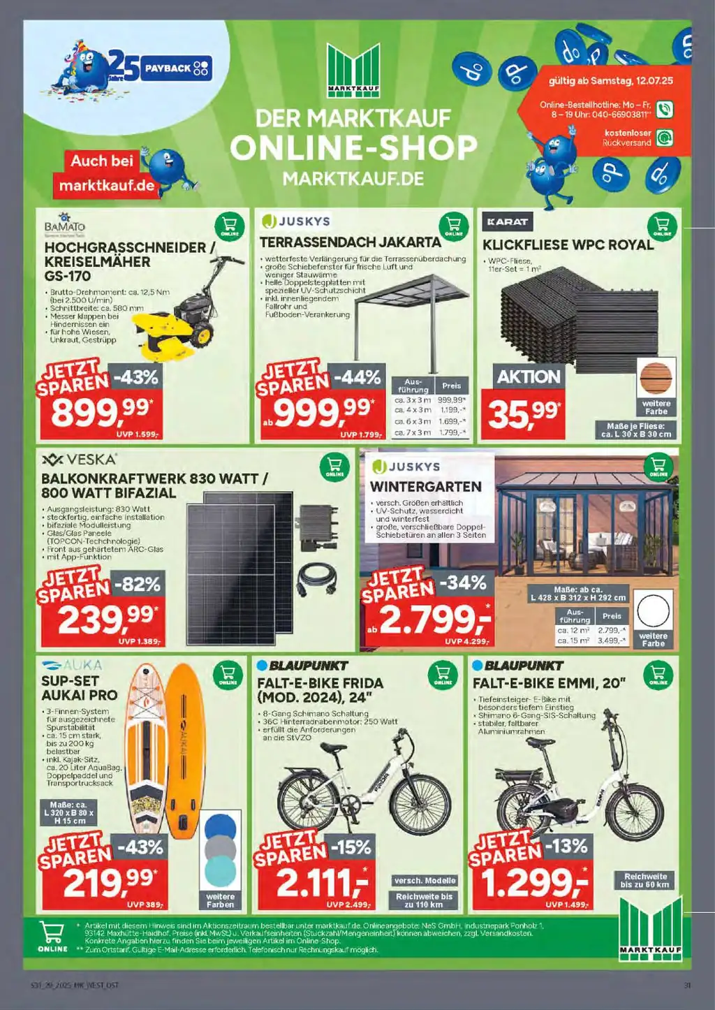 MARKTKAUF Prospekt - Sayfa 1 / 46