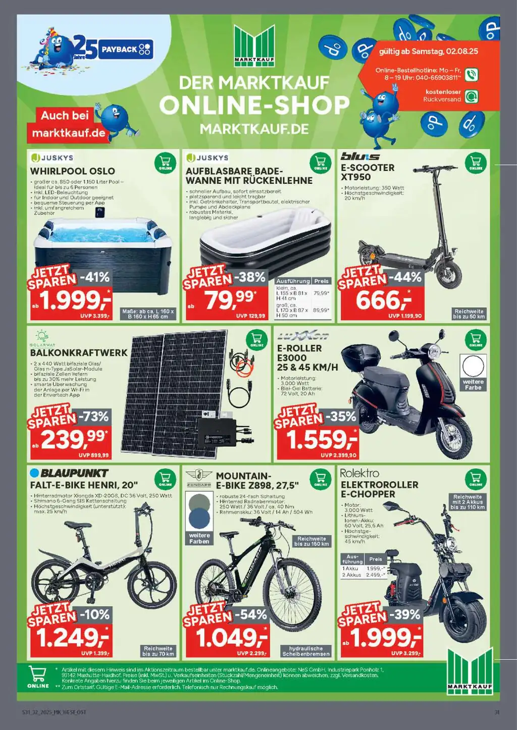 MARKTKAUF Prospekt Angebote - Sayfa 1 / 45