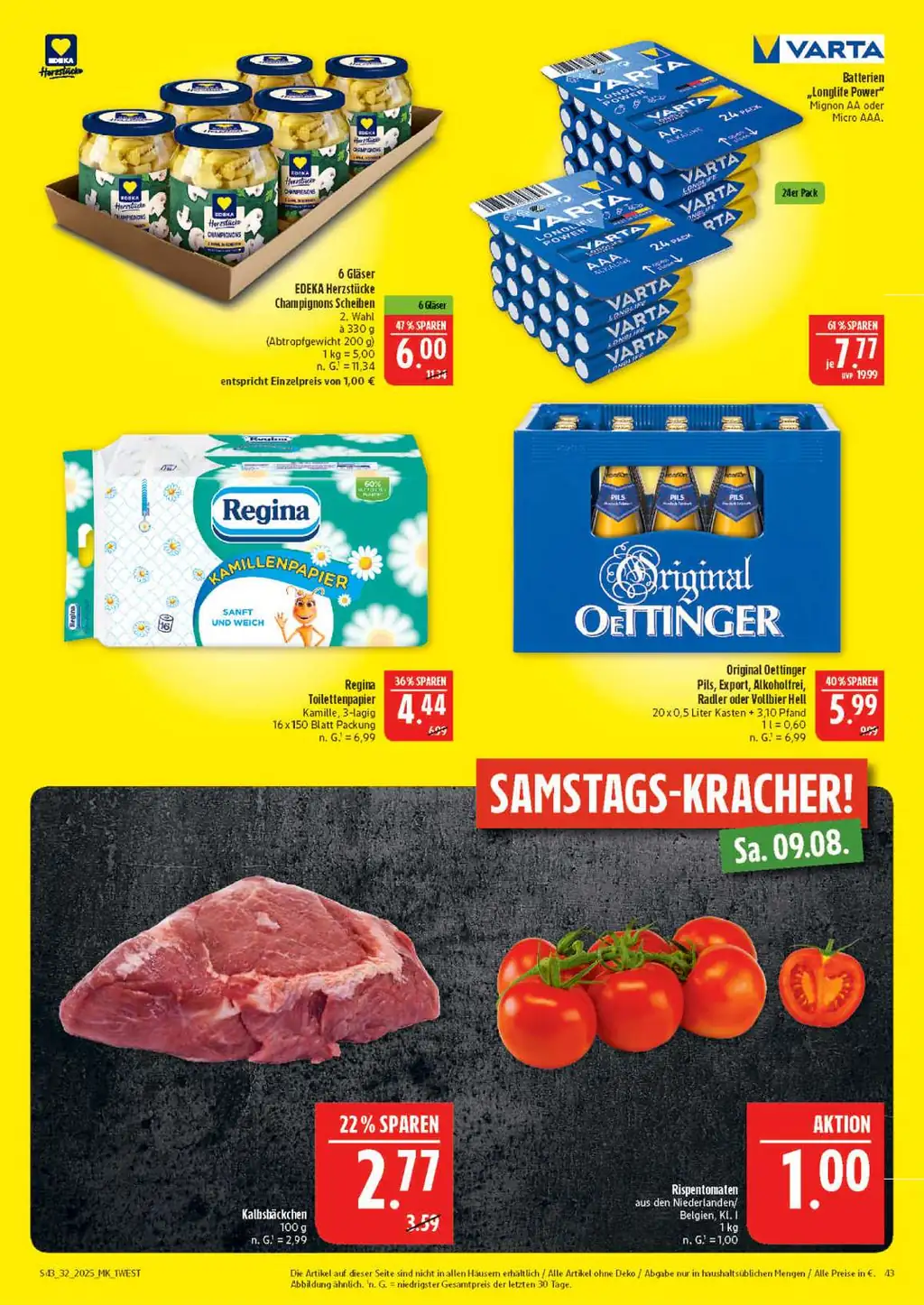 MARKTKAUF Prospekt Angebote - Sayfa 1 / 45