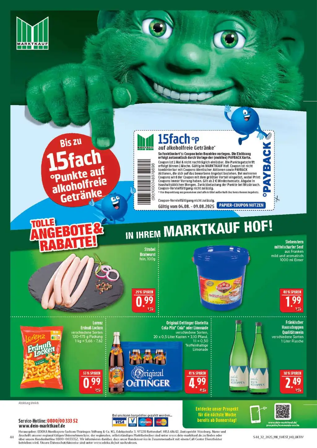 MARKTKAUF Prospekt Angebote - Sayfa 2 / 45