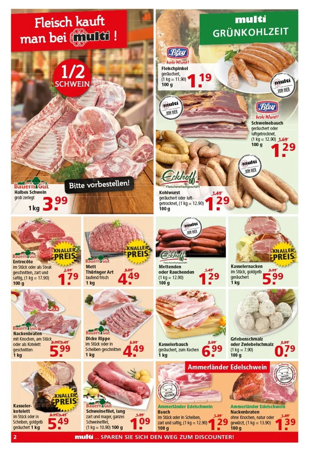 Multi Markt Prospekt ab 20.01.2025 (Montag)