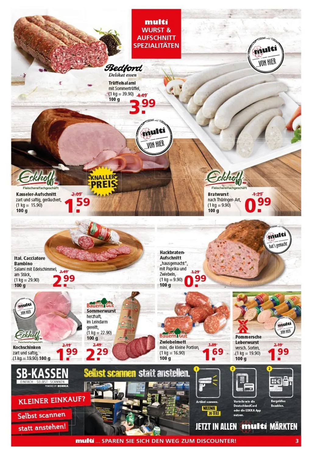 Multi Markt Prospekt ab 20.01.2025 (Montag)