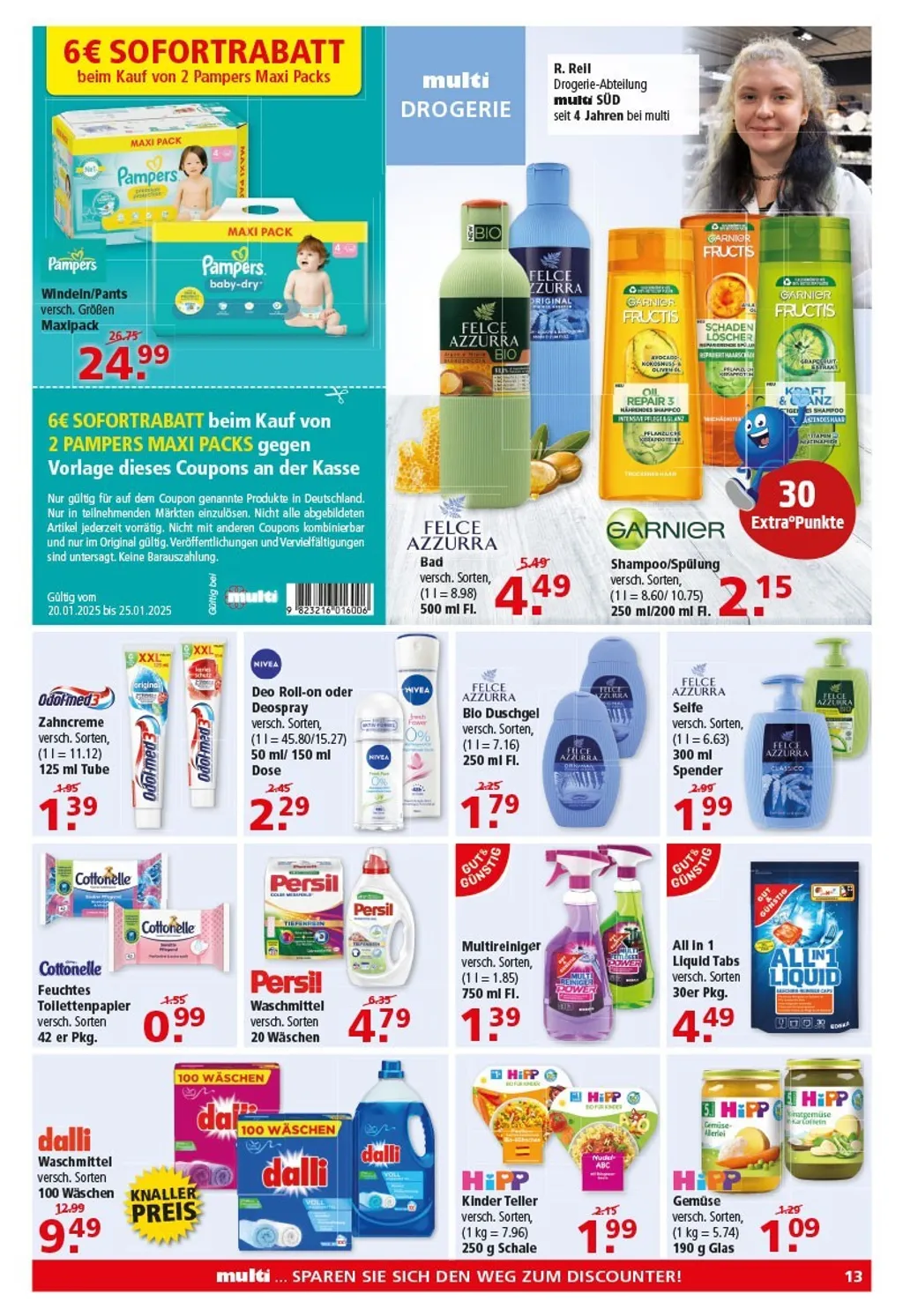 Multi Markt Prospekt ab 20.01.2025 (Montag)