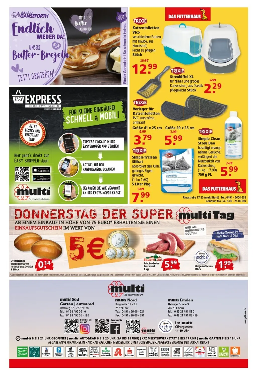 Multi Markt Prospekt ab 20.01.2025 (Montag)